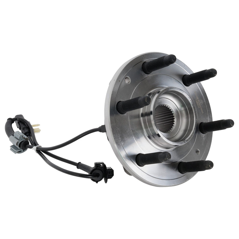Set Of 2 - Front Wheel Hubs With Bearing Four Wheel Drive 5-Stud Hub 2-Wheel ABS