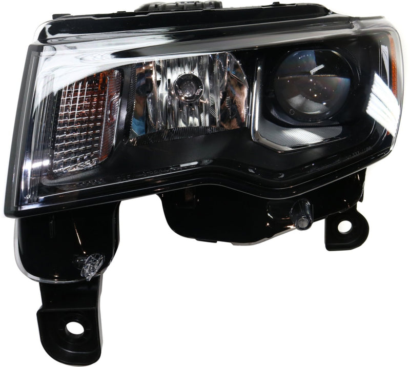 Right and Left Halogen Head Lamp Assembly Black Trim Standard Type | CH2502309,CH2503309