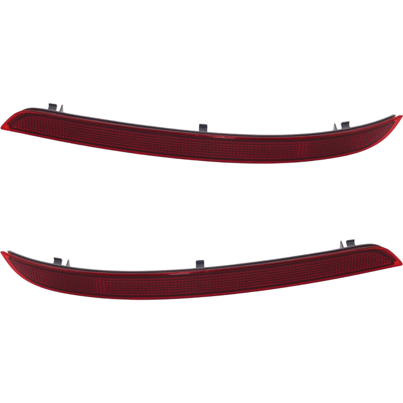 Bumper Reflector CarParts SET-RM73490009