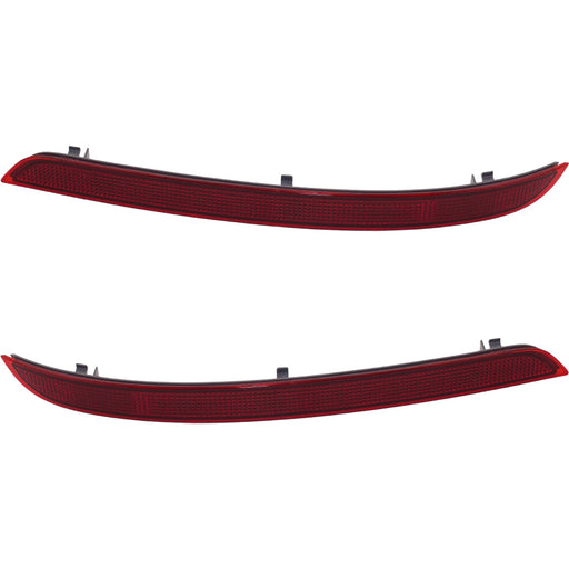 Bumper Reflector CarParts SET-RM73490009
