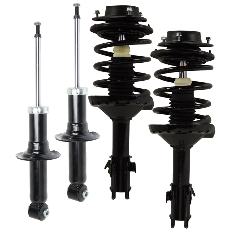 Set Of 4 - Shocks and Loaded Struts - Front and Rear Driver and Passenger Side All Wheel Drive