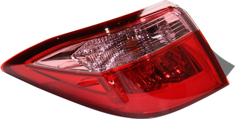 Set Of 2 - Driver and Passenger Side Outer Tail Lights With bulb(s) Halogen | TO2805130,TO2804130