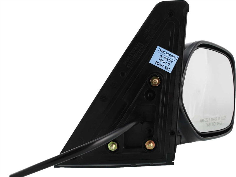 Mirror Passenger Side & Driver Side Power Manual Folding Non-Heated Paintable | SC1320101,SC1321101