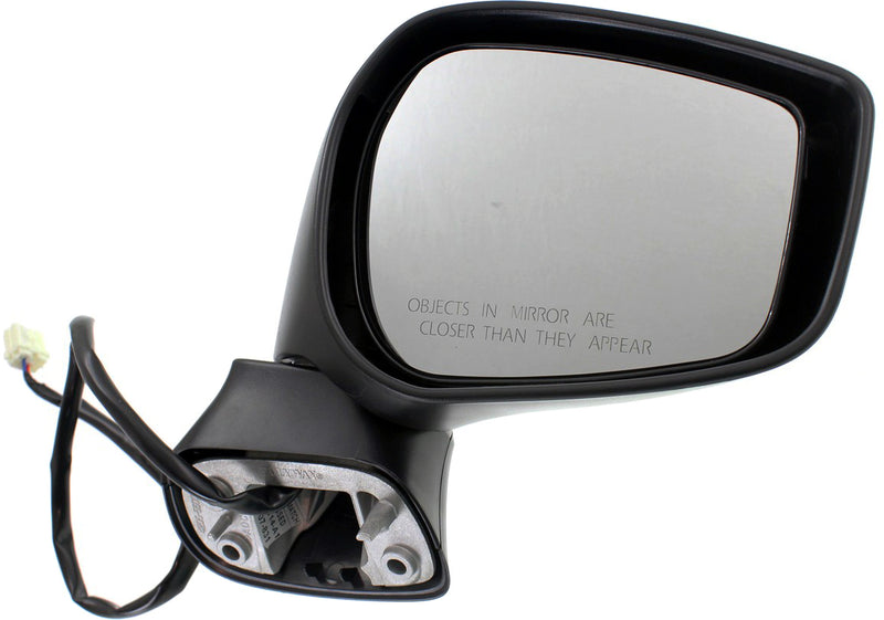 Mirrors Power Manual Folding Non-Heated Textured Black Without Signal Light