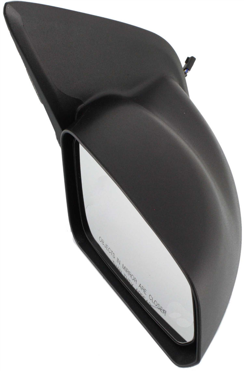 Driver And Passenger Side Mirrors Power Non-Folding Non-Heated Textured Black Without Signal Light Without Blind Spot Feature | GM1320267,GM1321267