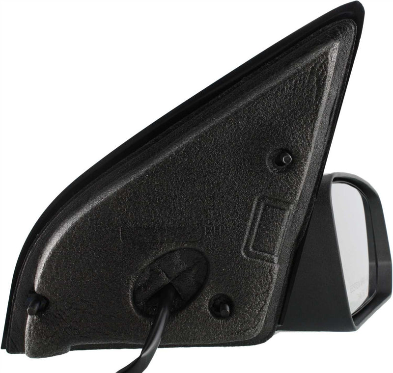 Driver And Passenger Side Mirrors Power Non-Folding Non-Heated Textured Black Without Signal Light Without Blind Spot Feature | GM1320267,GM1321267