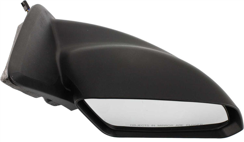 Driver And Passenger Side Mirrors Power Non-Folding Non-Heated Textured Black Without Signal Light Without Blind Spot Feature | GM1320267,GM1321267
