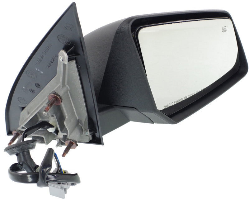 Set Of 2 - Non-Towing Mirrors Power Manual Folding Heated Textured Black Without Signal Light | GM1320401,GM1321401