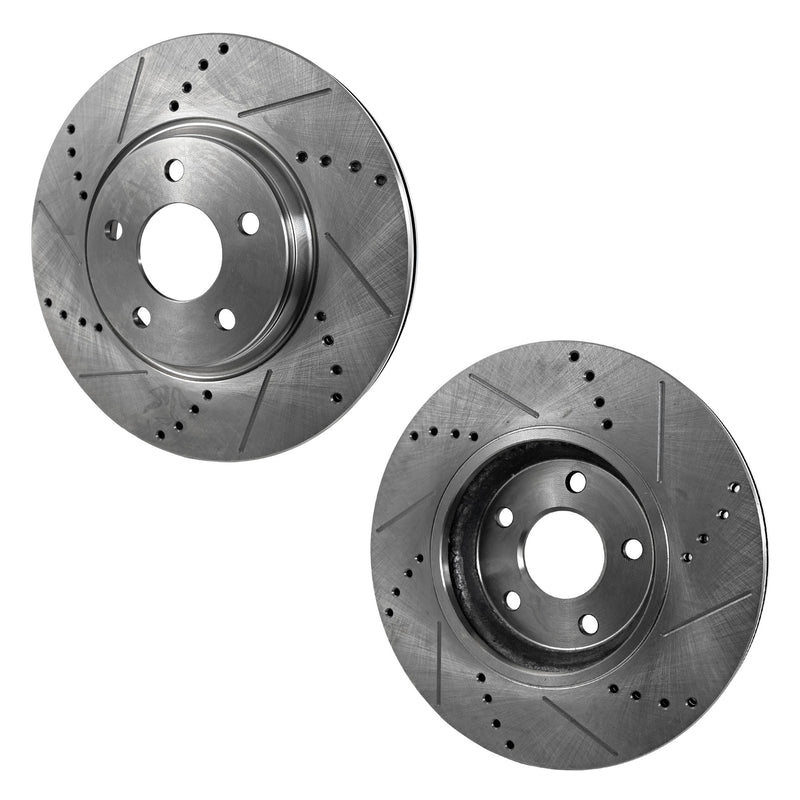 Disc Brake Rotor CarParts SET-STPA27110027DRS2