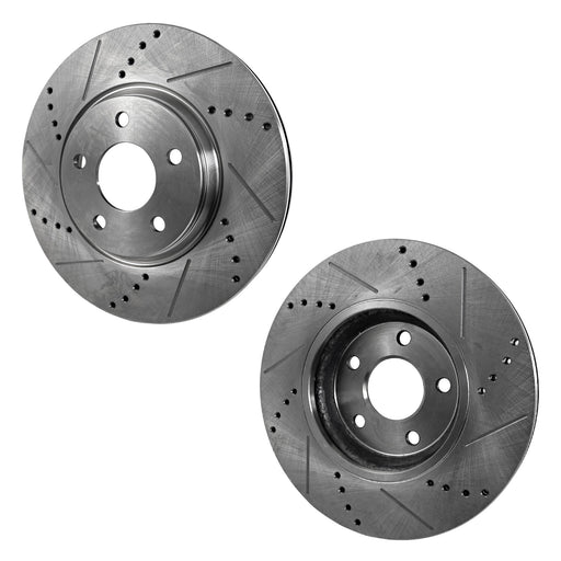 Disc Brake Rotor CarParts SET-STPA27110027DRS2