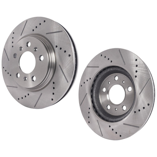 Disc Brake Rotor CarParts SET-STPB27110031DRS2