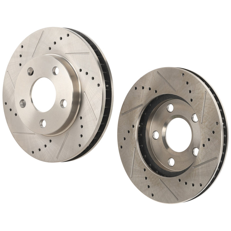 Disc Brake Rotor CarParts SET-STPB27110052DRS2