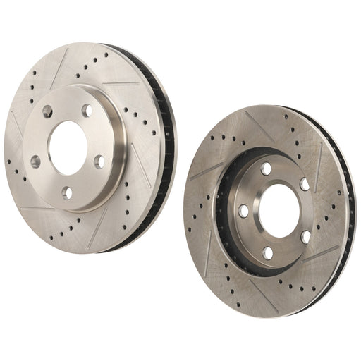 Disc Brake Rotor CarParts SET-STPB27110052DRS2