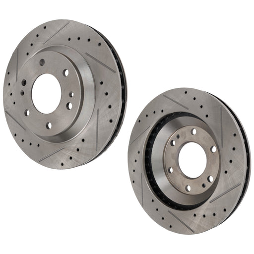 Disc Brake Rotor CarParts SET-STPC27110122DRS2