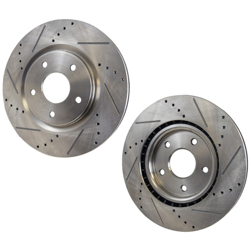 Disc Brake Rotor CarParts SET-STPD27110021DRS2