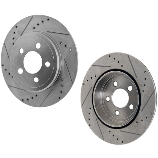 Disc Brake Rotor CarParts SET-STPD27110026DRS2