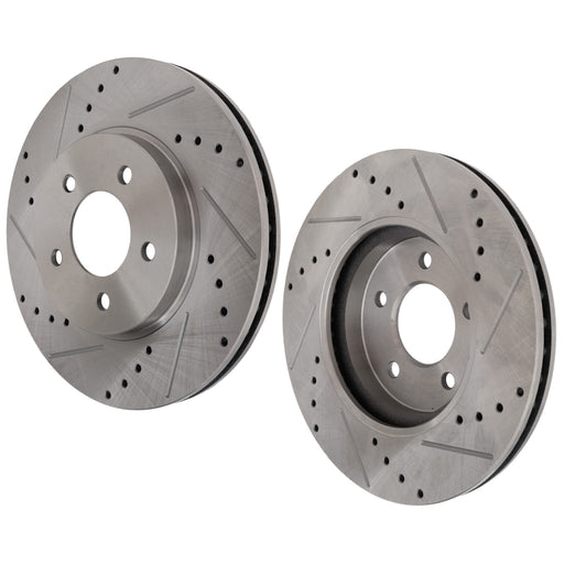 Disc Brake Rotor CarParts SET-STPF27110032DRS2