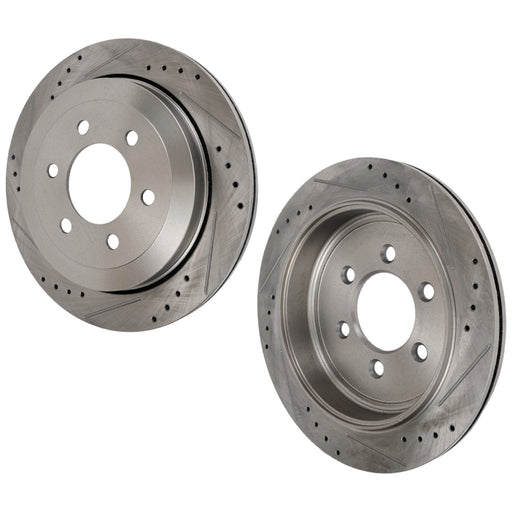 Disc Brake Rotor CarParts SET-STPF27110039DRS2