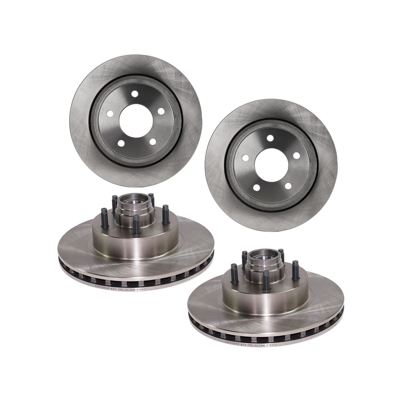Disc Brake Rotor CarParts SET-STPF27110049-4-B