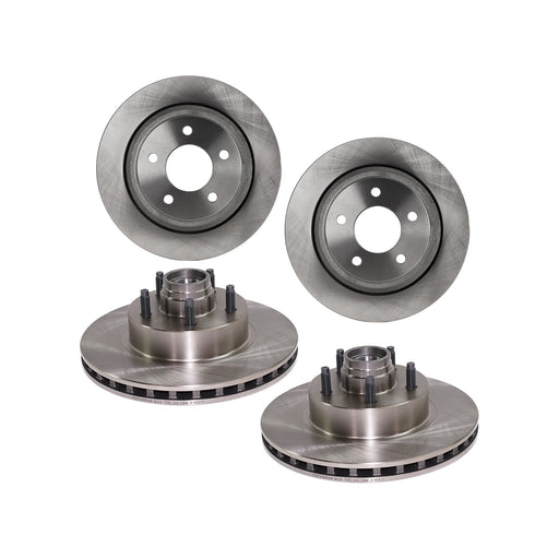 Disc Brake Rotor CarParts SET-STPF27110049-4-B