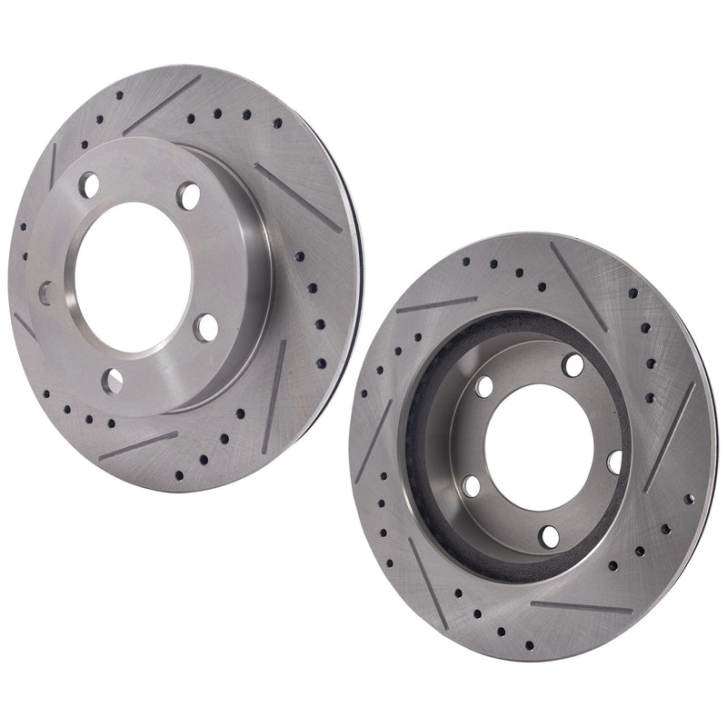 Disc Brake Rotor CarParts SET-STPF27110054DRS2