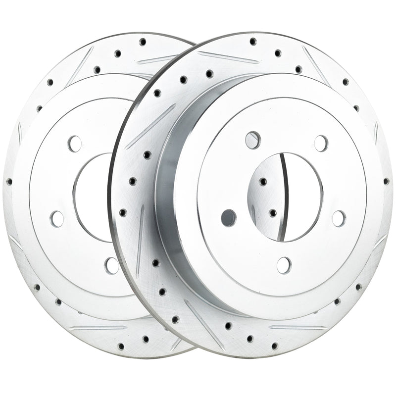 Disc Brake Rotor CarParts SET-STPF27110072DRS2