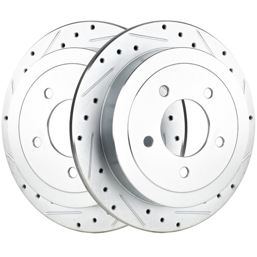 Disc Brake Rotor CarParts SET-STPF27110072DRS2