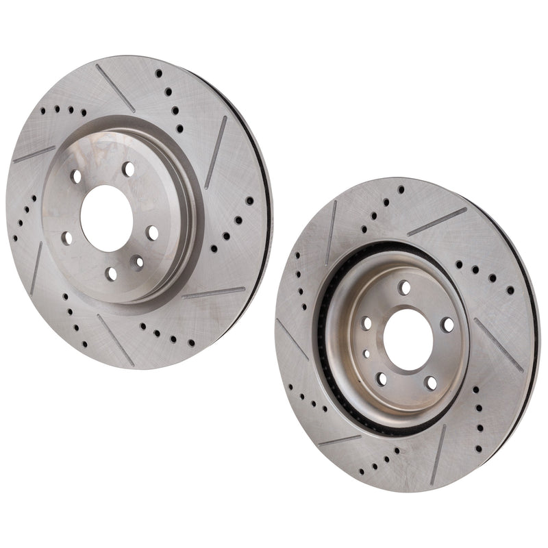 Disc Brake Rotor CarParts SET-STPF27110100DRS2
