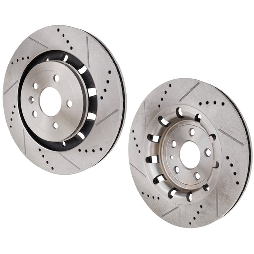 Disc Brake Rotor CarParts SET-STPF27110102DRS2
