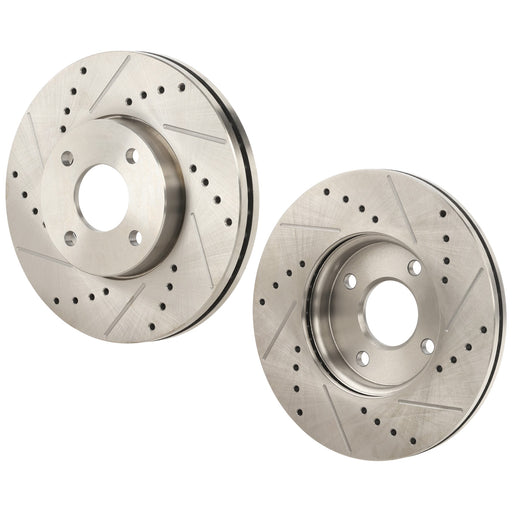 Disc Brake Rotor CarParts SET-STPF27110106DRS2