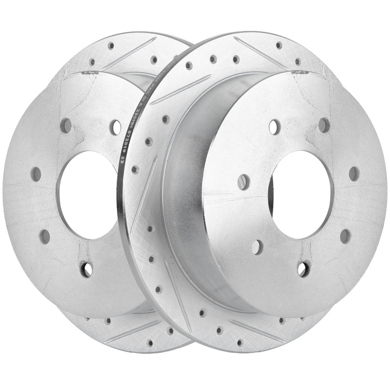 Disc Brake Rotor CarParts SET-STPF27110117DRS2