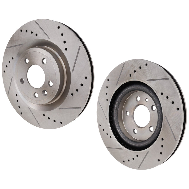 Disc Brake Rotor CarParts SET-STPF27110138DRS2