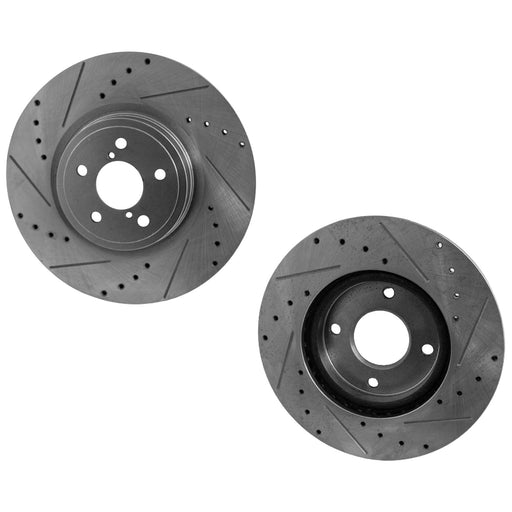 Disc Brake Rotor CarParts SET-STPH27110002DRS2