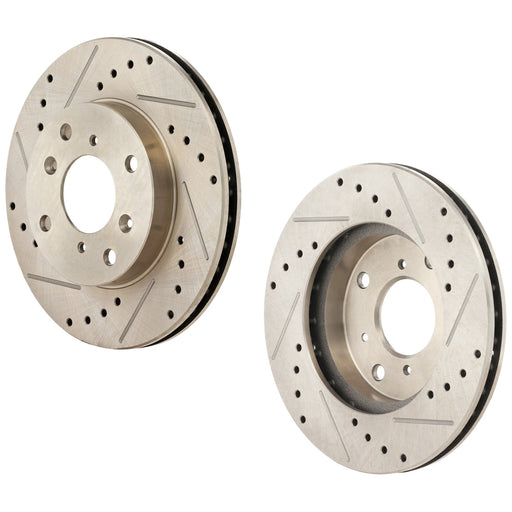 Disc Brake Rotor CarParts SET-STPH27110012DRS2