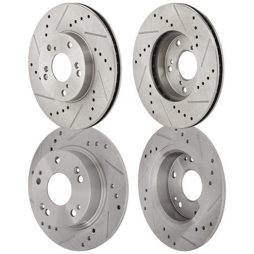 Disc Brake Rotor CarParts SET-STPH27110014DRS4