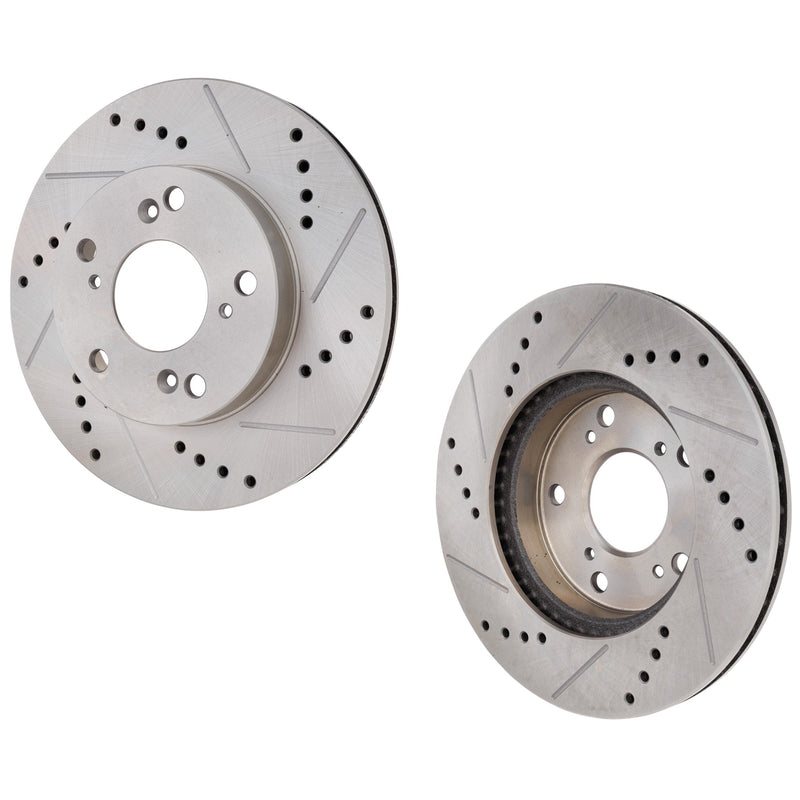 Disc Brake Rotor CarParts SET-STPH27110017DRS2