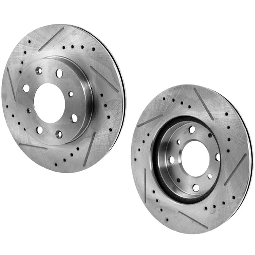 Disc Brake Rotor CarParts SET-STPH27110026DRS2