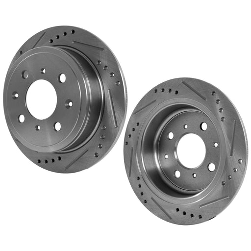 Disc Brake Rotor CarParts SET-STPH27110055DRS2