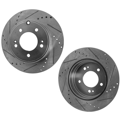 Disc Brake Rotor CarParts SET-STPH27110071DRS2