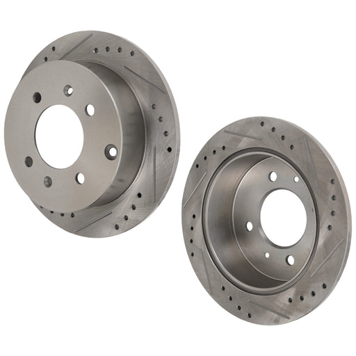 Disc Brake Rotor CarParts SET-STPH27110073DRS2