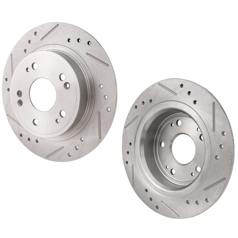 Disc Brake Rotor CarParts SET-STPH27110074DRS2