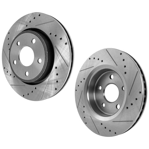 Disc Brake Rotor CarParts SET-STPJ27110010DRS2