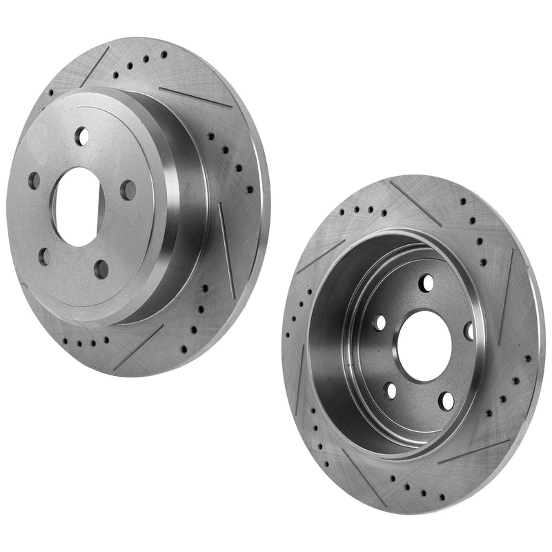 Disc Brake Rotor CarParts SET-STPJ27110011DRS2