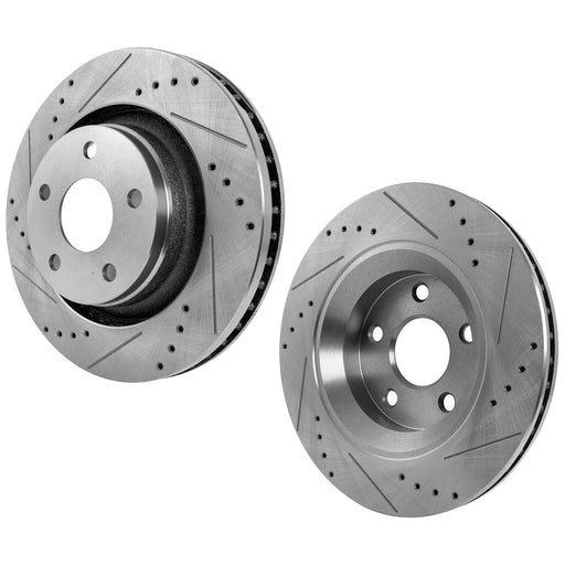 Disc Brake Rotor CarParts SET-STPJ27110027DRS2