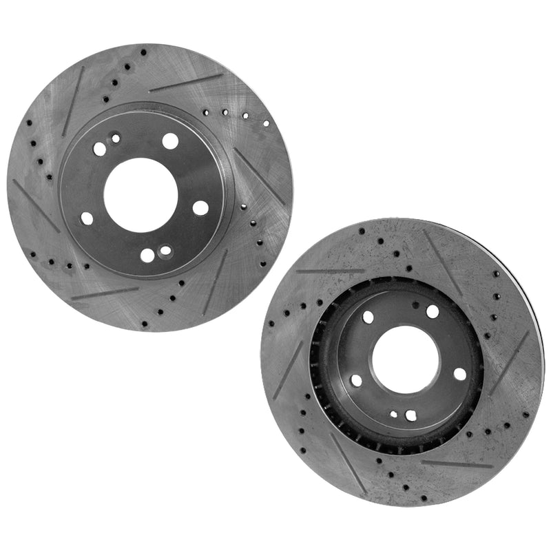 Disc Brake Rotor CarParts SET-STPK27110004DRS2