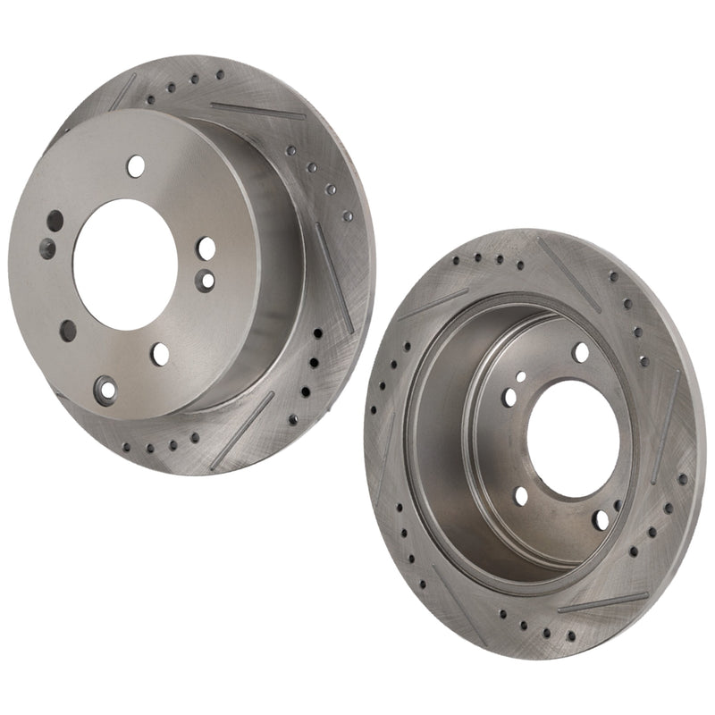 Disc Brake Rotor CarParts SET-STPK27110005DRS2