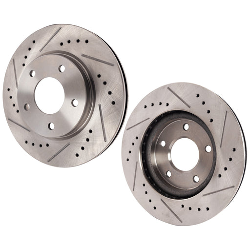 Disc Brake Rotor CarParts SET-STPM27110010DRS2
