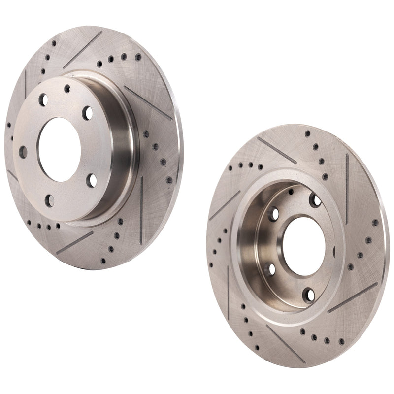 Disc Brake Rotor CarParts SET-STPM27110071DRS2