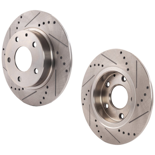 Disc Brake Rotor CarParts SET-STPM27110071DRS2