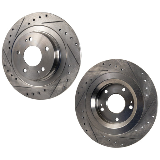 Disc Brake Rotor CarParts SET-STPM27110109DRS2